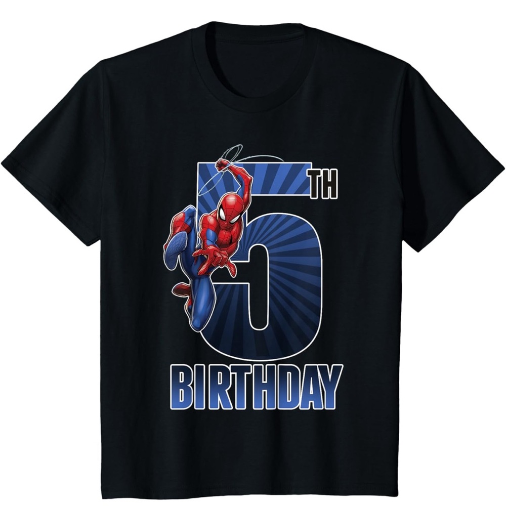 Spider-Man 5th Birthday T-Shirt
